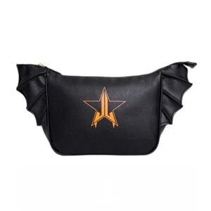 NWOT Jeffree Star LIMITED EDITION Black Batwing Cosmetic Bag